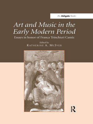 cover image of Art and Music in the Early Modern Period